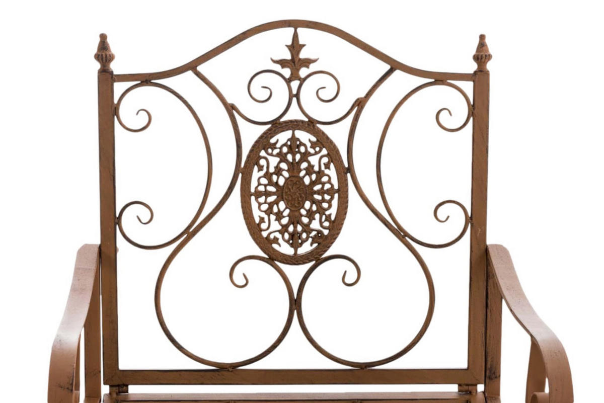 GARTENSTÜHLE Puncho - 2er Set antik braun - Braun, Metall (62/94/53cm) - TPFGarden