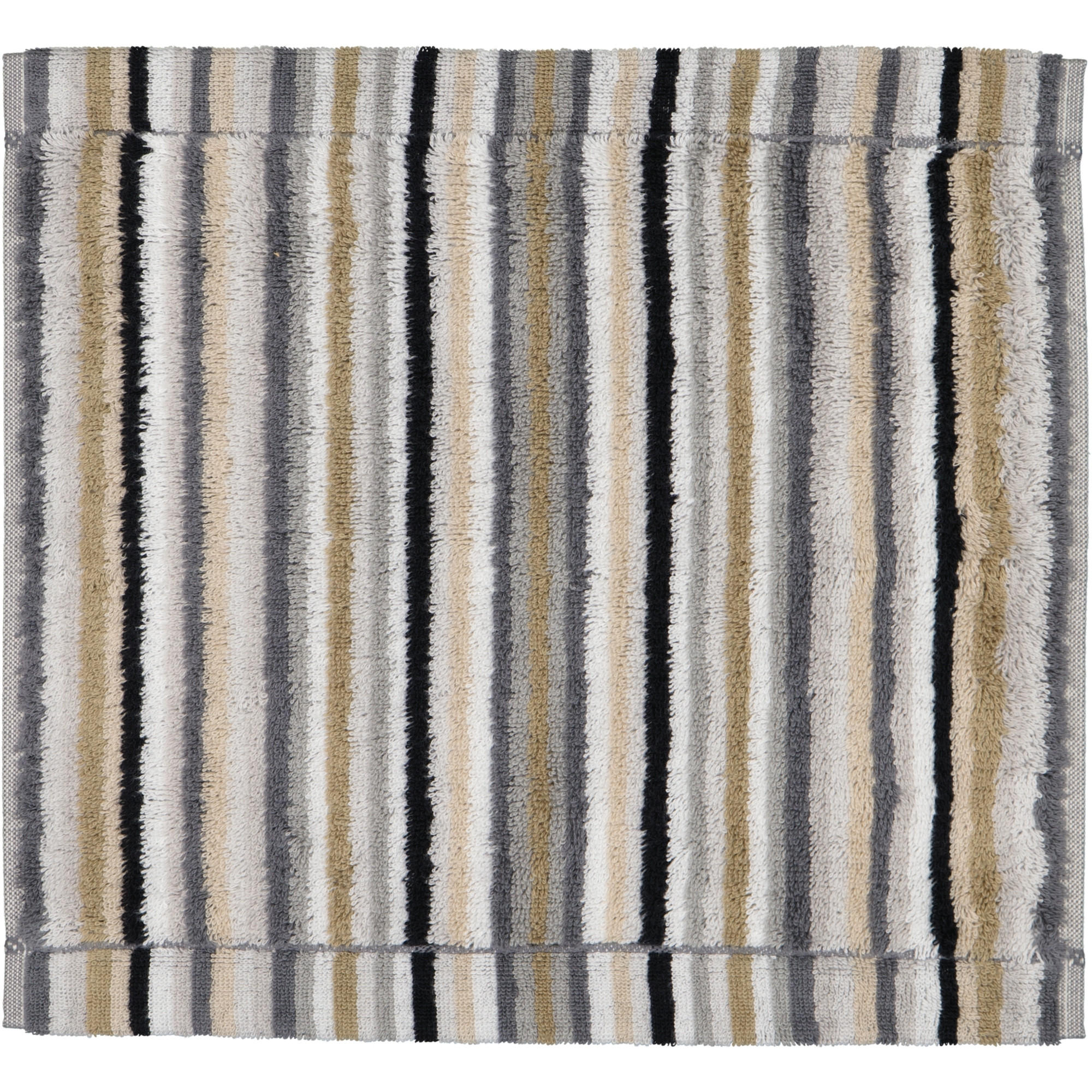 HANDTÜCHER LIFE STYLE STREIFEN 7048 KIESEL - 37 - Grau, Textil (30/30cm) - Cawoe