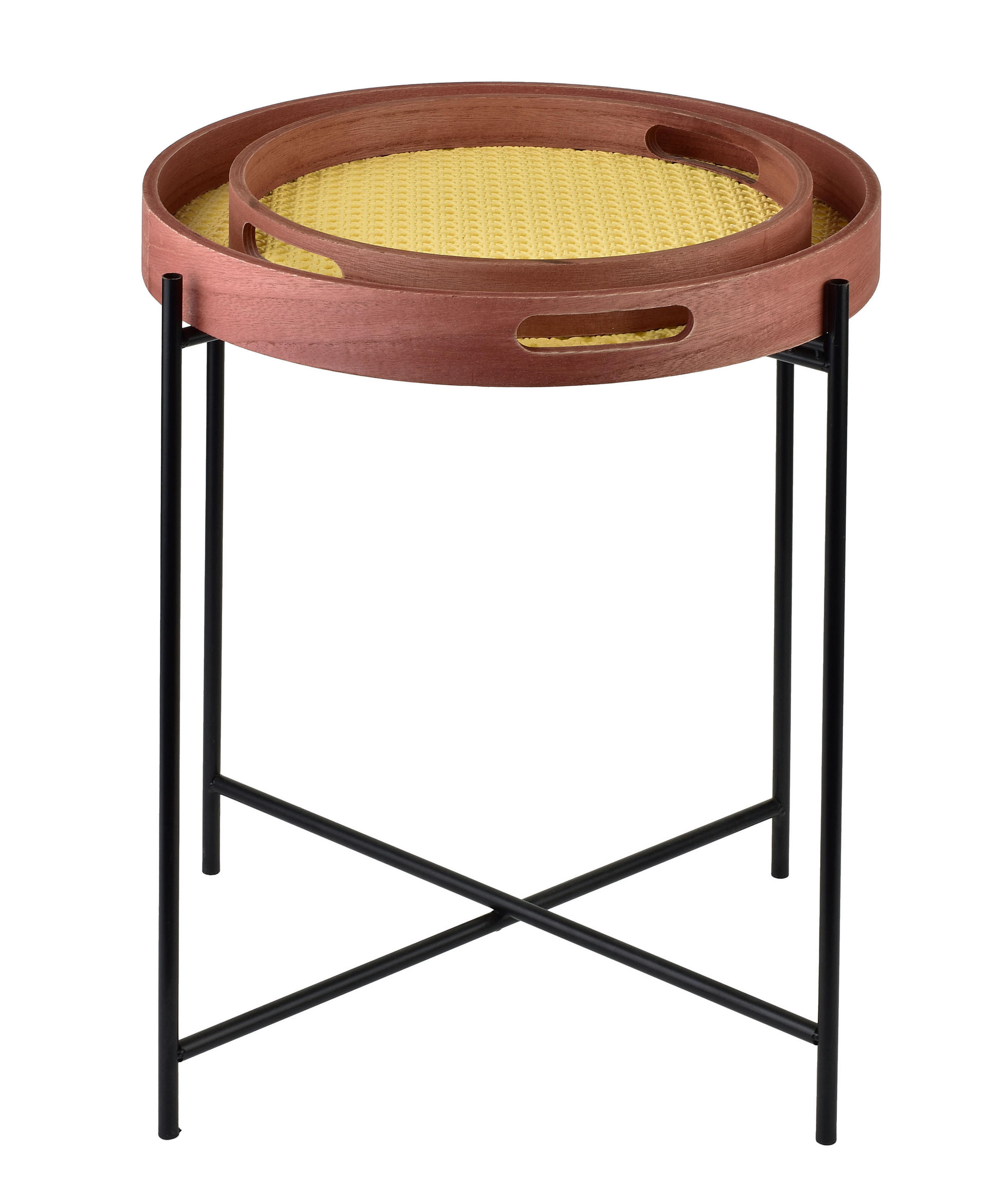 TISCH Lammy Braun 38/38/48 cm Holz - Braun, Holz (38/38/48cm) - Mondex