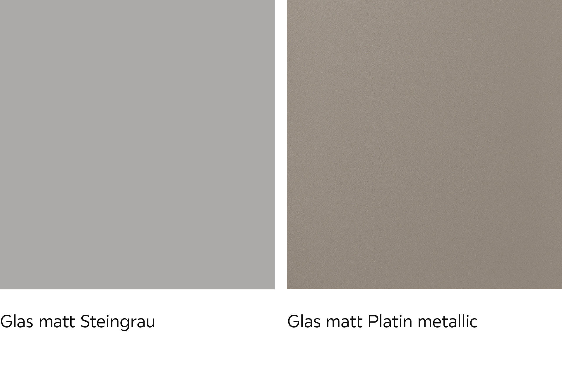 Küchenfronten aus Glas