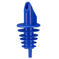 AUSGIESSER BILLY, Kunststoff, für 0,5-1,5 L Flaschen, blau - Blau, Kunststoff (3.5/7.5/3.5cm) - ich-zapfe