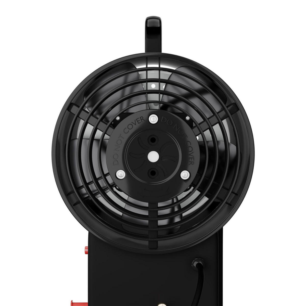 GASHEIZGEBLÄSE 10 kW schwarz - Schwarz, Metall (19/19/36cm) - Juskys