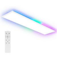 LED-DECKENLEUCHTE Macpherson 100/25/5cm - Weiß, Metall (25/100/5cm) - Nettlife