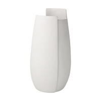 VASE Ova weiß 21 cm - Weiß, Keramik (21cm) - Goebel