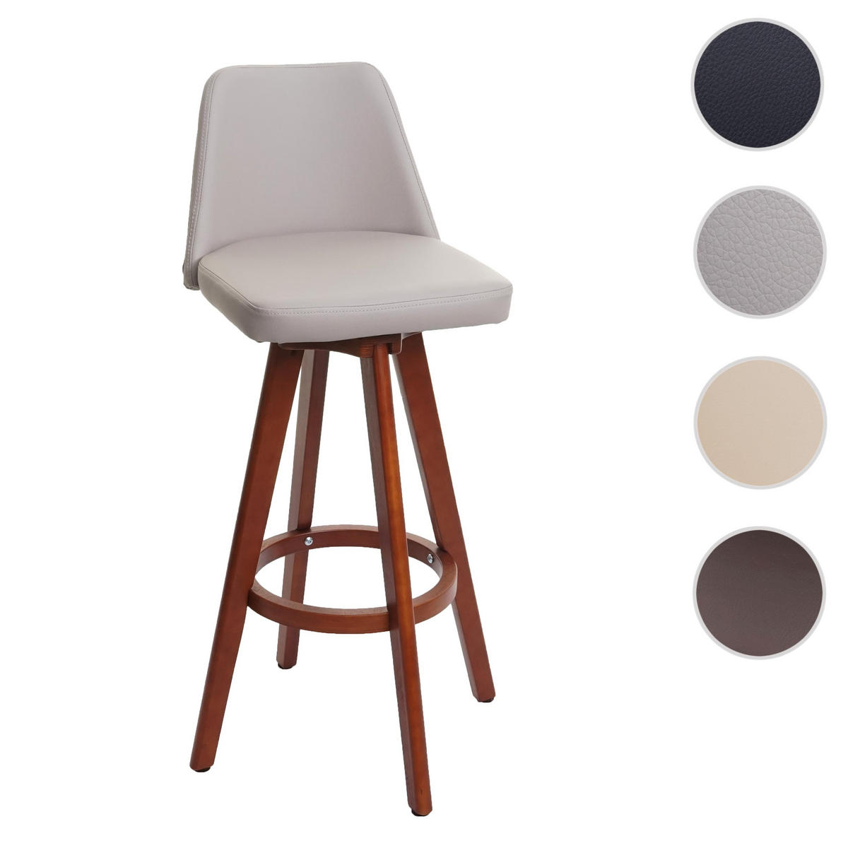 BARHOCKER taupe - Taupe, Textil (39/105/45cm) - MCW