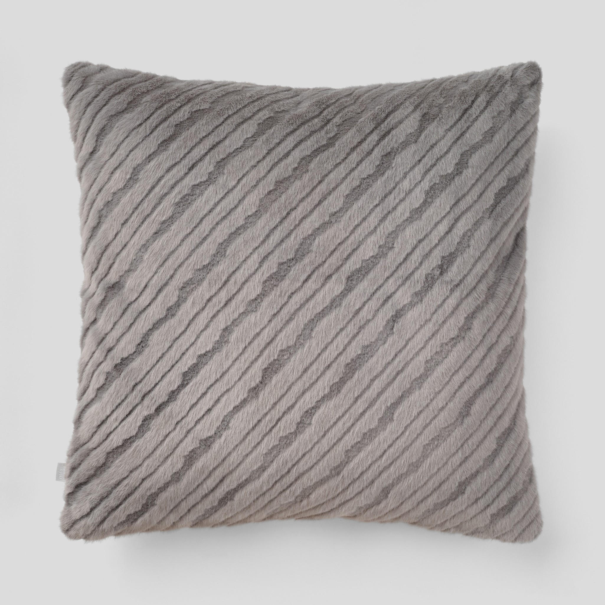 KISSENBEZUG Pufos - Grau, Textil (45/45cm) - home&you