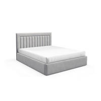 POLSTERBETT BEZA I - Hellgrau - Hellgrau, Textil (140/200cm) - AN-Moebel 4u