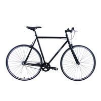 VINTAGE Singlespeed Black 28 Zoll Gr: 60cm (XL) - Schwarz, Metall (60cm) - Hawk Bikes