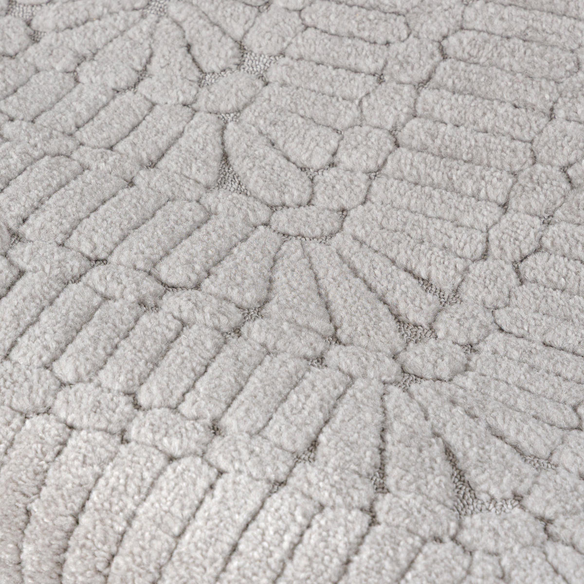 TEPPICH Graphit Geometrische, Moderne, Bögen 80 x 150 cm - Graphitfarben, Textil (80/150cm) - Mazovia