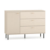 KOMMODE – 120 cm – Sophie – Kaschmir – KM-024 - Kaschmir, Holzwerkstoff (120/85/40cm) - hi-markt