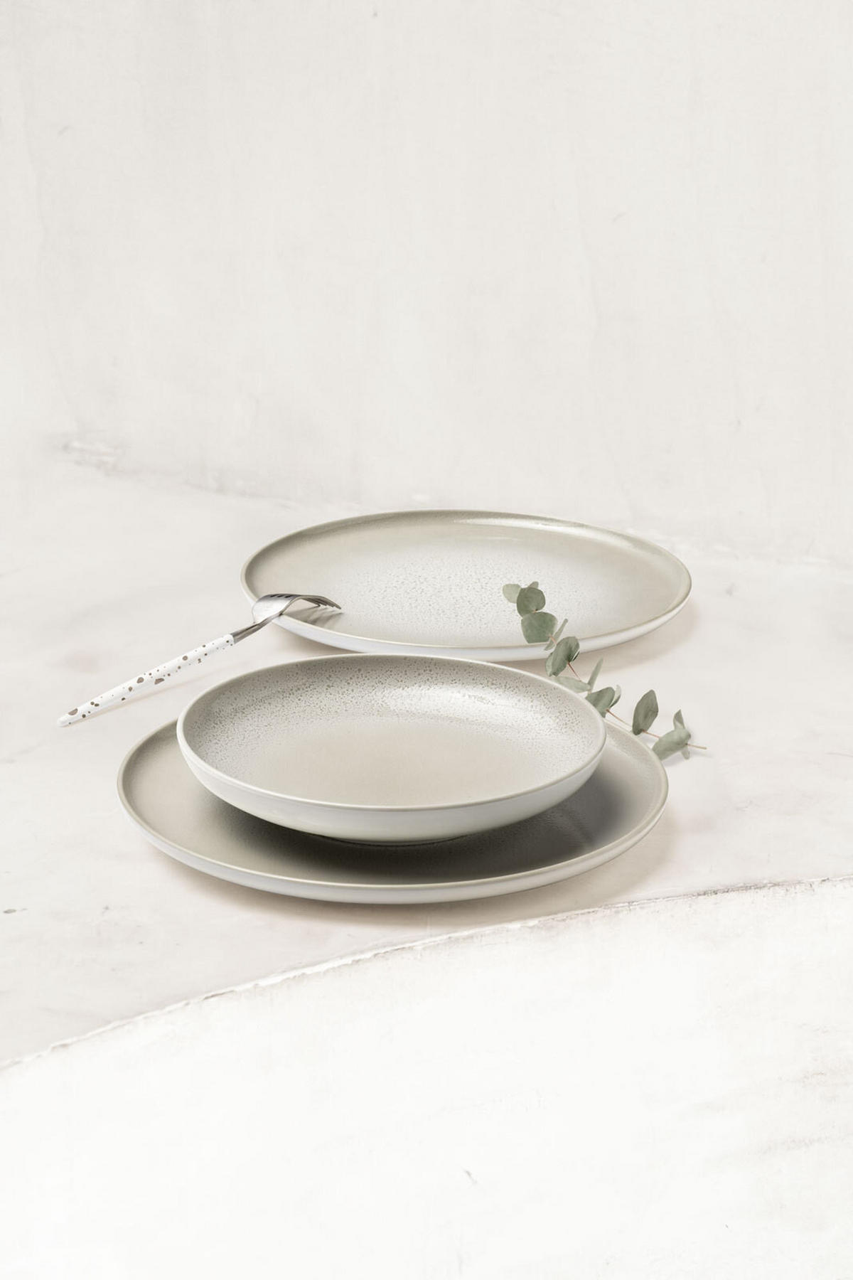 SUPPENTELLER Sento Home Aura cream ø 21,3 cm 6er Set - Creme, Keramik (21.3cm) - Seltmann Weiden