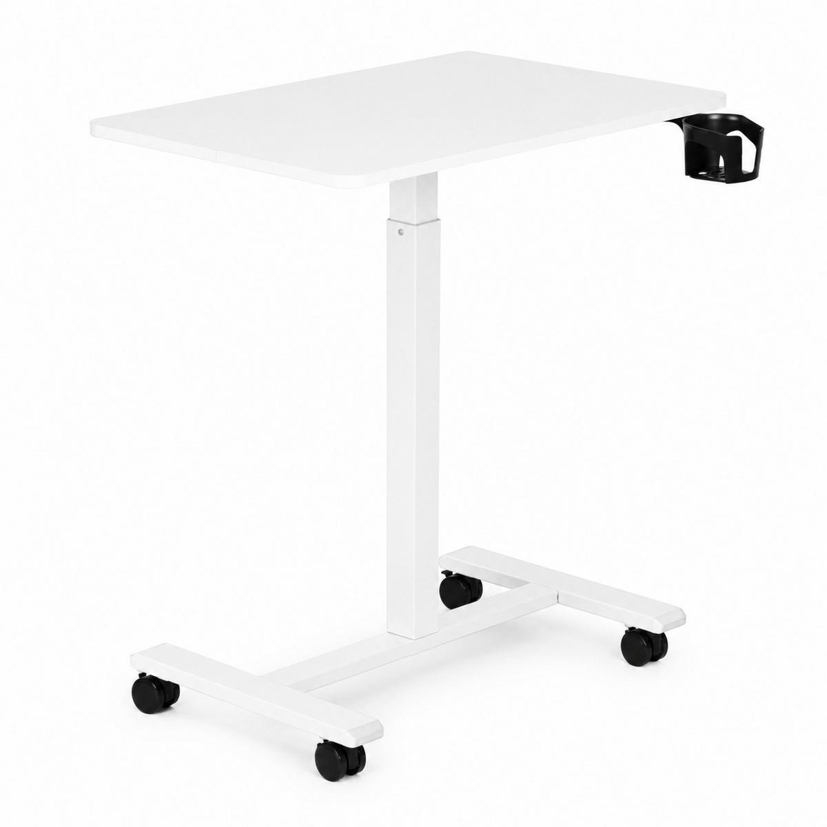 SCHREIBTISCH MILO Weiß - Weiß, Holzwerkstoff (48/71/71.5cm) - Mat-Haus