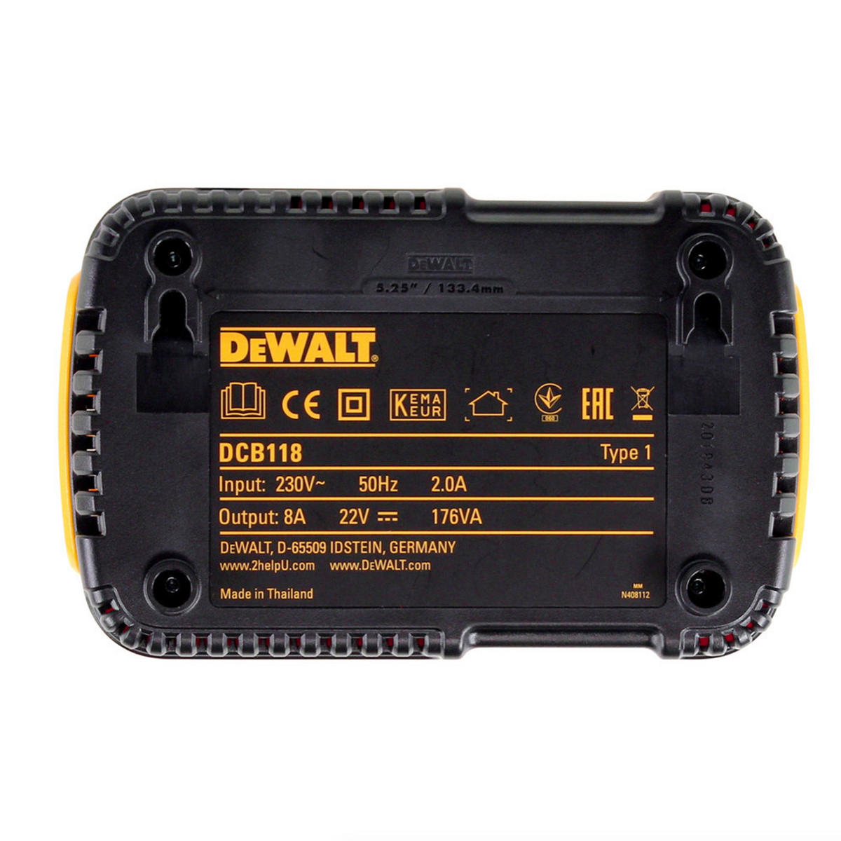 DEWALT DCB 118 T2 XR FLEXVOLT Starter Set + 2x Akku 6,0 Ah - Multicolor, Kunststoff (31/240/17cm) - DeWalt