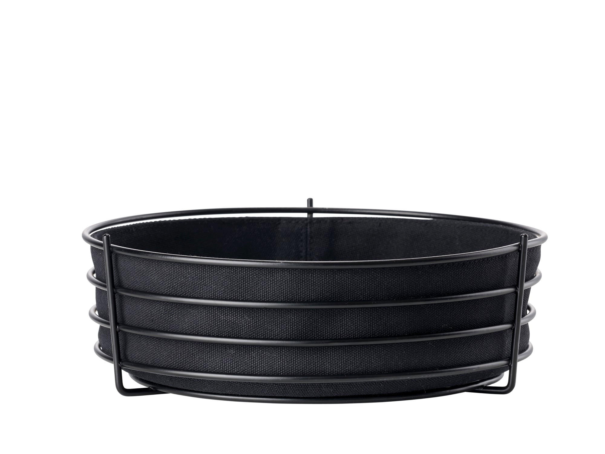 Zone Denmark Brotkorb Schwarz 25.5x8x25.5 cm