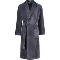 BADEMANTEL HERREN SCHALKRAGEN LUXURY HOME 1716 ANTHRAZIT - 774 - Grau, Textil (Snull) - Cawoe