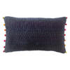 KISSEN Gastounet kobalt 30 x 50 cm - Dunkelblau, Textil (30/50cm) - Vivaraise