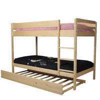 ETAGENBETT WALLY mit Schublade-Bett/ 3x 90x190 - Massivholz - Multicolor, Holz (90/190cm) - Weber Industries