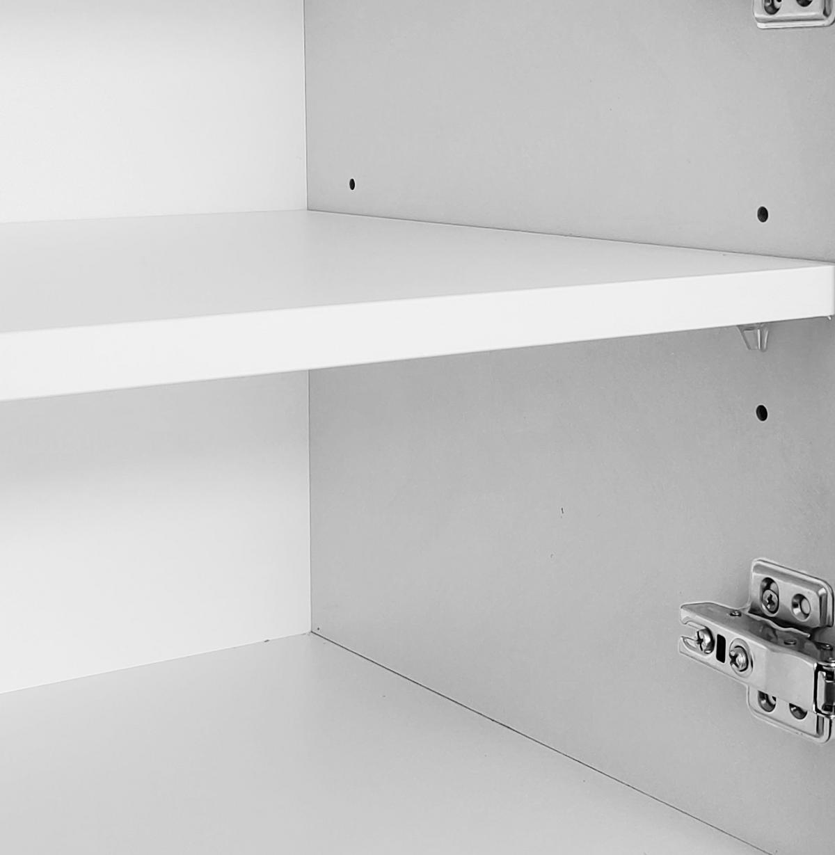 TV-MÖBEL Weiß 175/38/56 cm - Weiß, Holzwerkstoff (175/56/38cm) - PANGIVO