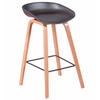 HOCKER Kunststoff Schwarz - Schwarz, Kunststoff (49/76/45cm) - Nest Dream