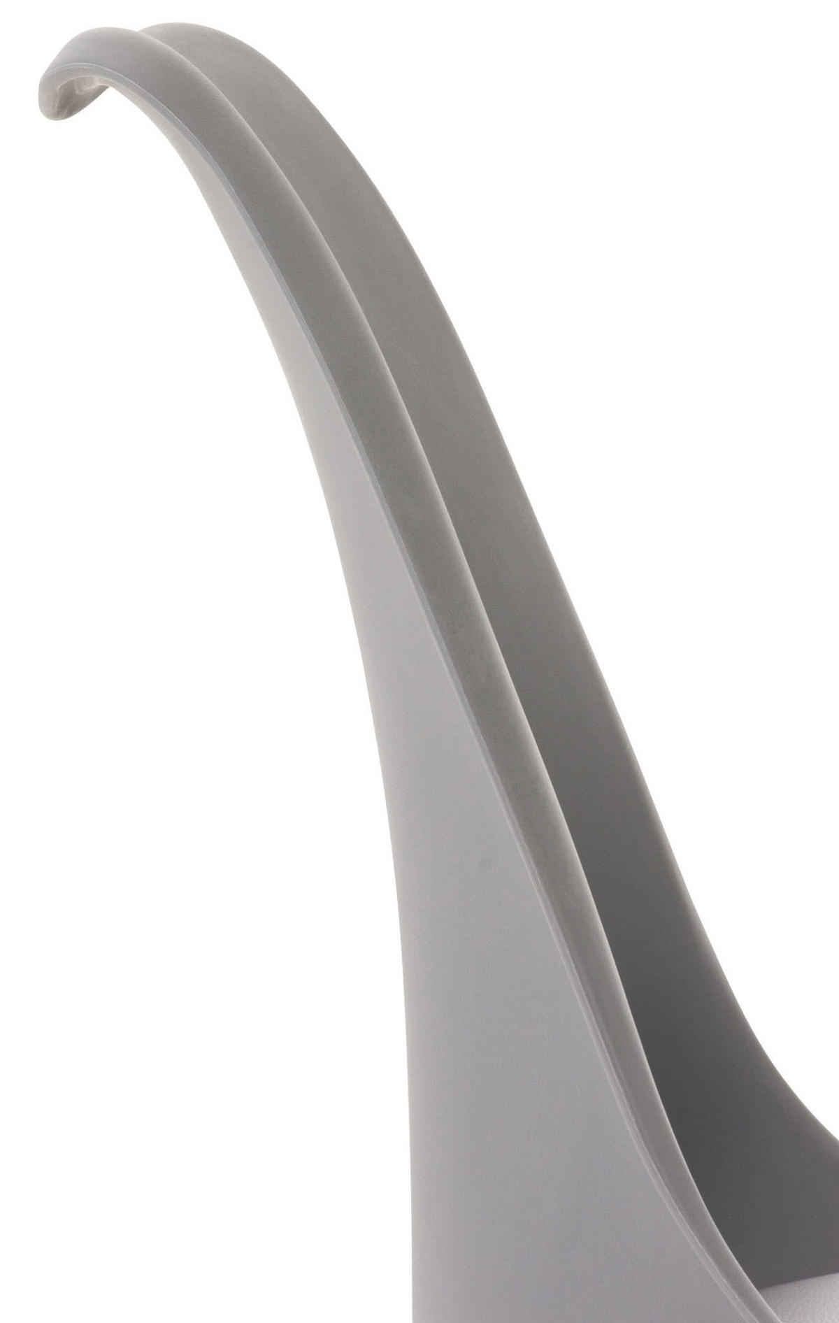 STUHL Kunststoff grau - Eukalyptusholzfarben/Grau, Holz/Kunststoff (49/83/50cm) - CLP