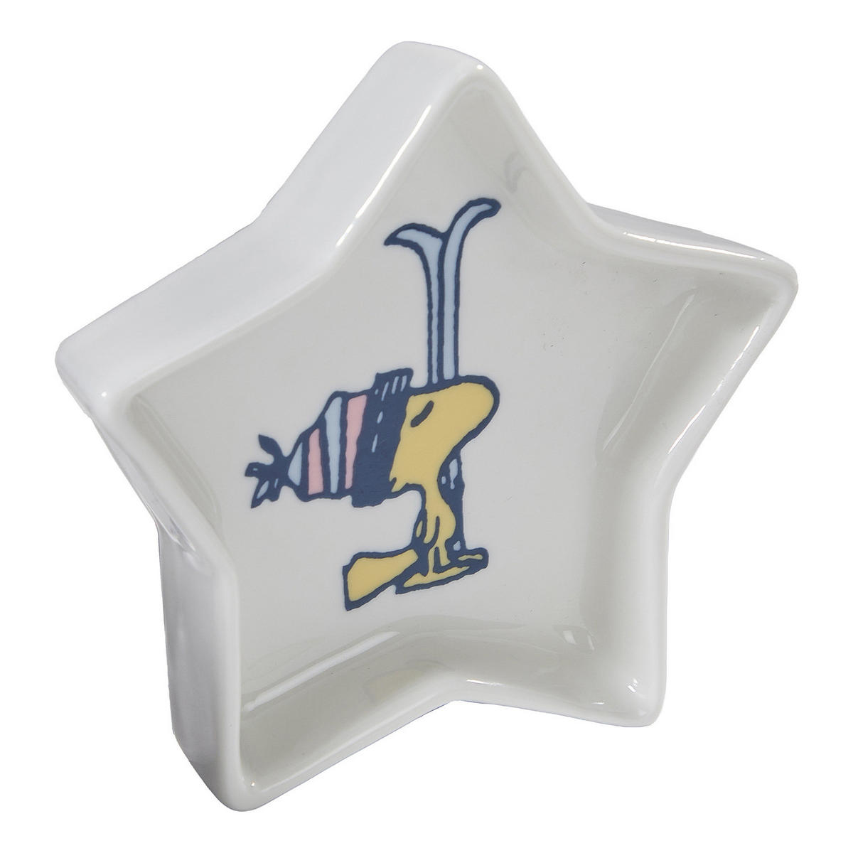 DEKOTELLER Peanuts Snoopy mit Mütze - Weiß, Keramik (2cm) - Butlers