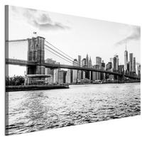 LEINWANDBILD Stadt 120x80 cm - Multicolor, Holz (120/80cm) - LUMASOUL