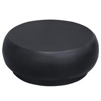 MASSIVER COUCHTISCH - Mango Schwarz - Schwarz, Holz (76/76/31cm) - home24
