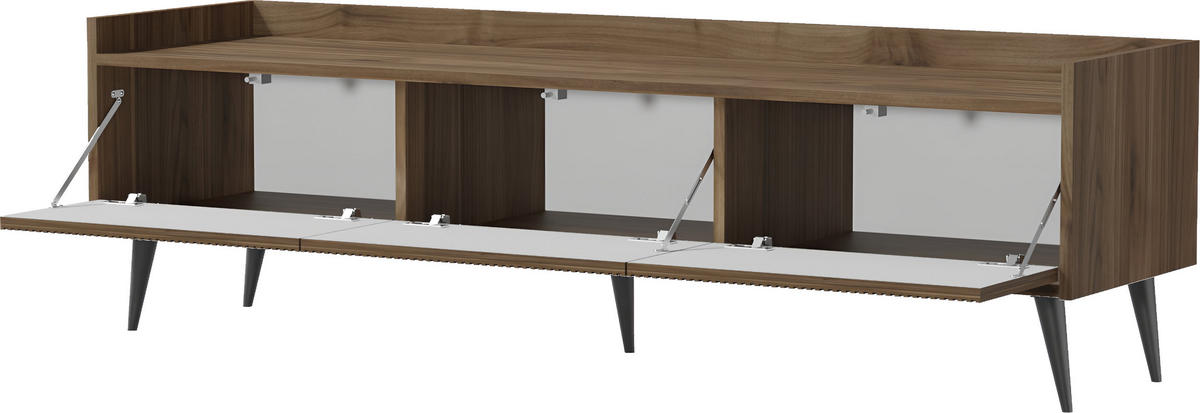 TV-LOWBOARD Arysa in Beige Kaschmir 150/45/41 cm - Kaschmir/Beige, Holzwerkstoff/Metall (150/45/41cm) - WFL GROUP