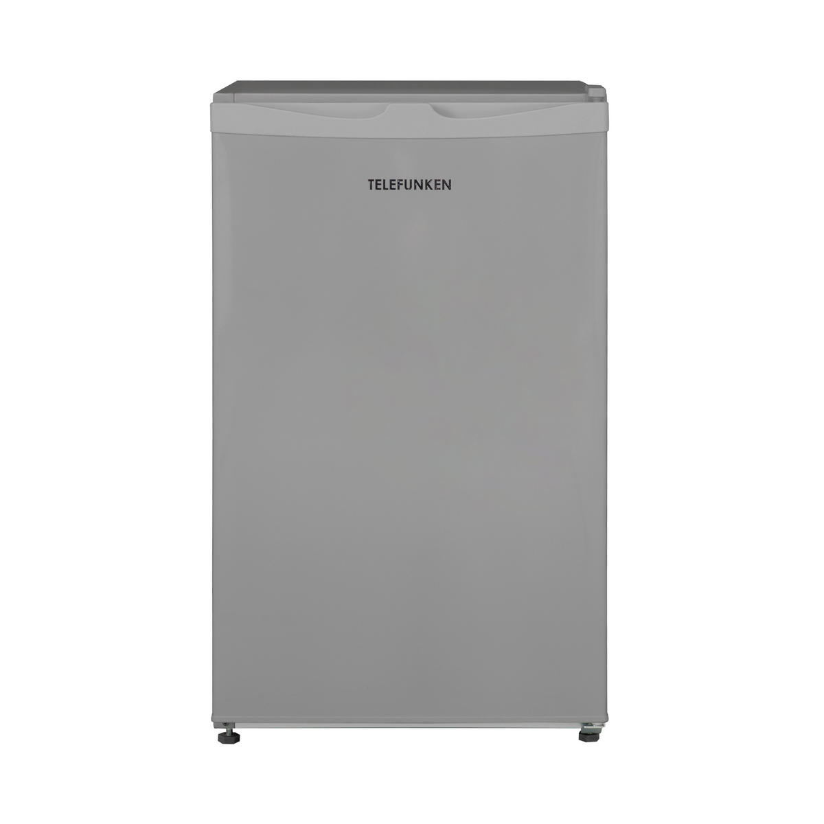 KÜHLSCHRANK, ohne Gefrierfach, freistehend, klein, 90 Liter Nutzinhalt, mit Gemüsefach & 3 Ablagen, Temperaturregelung, CF-31-121-S - Silberfarben, Kunststoff/Metall (48/82.1/50cm) - Telefunken