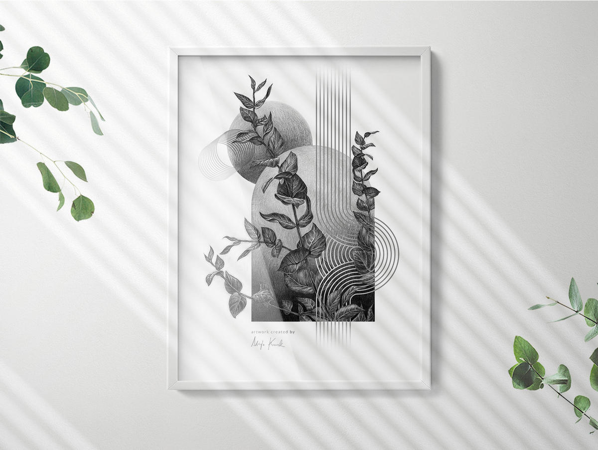 BILDERRAHMEN - Weiß, Kunststoff (60/80/1.5cm) - Wallfluent