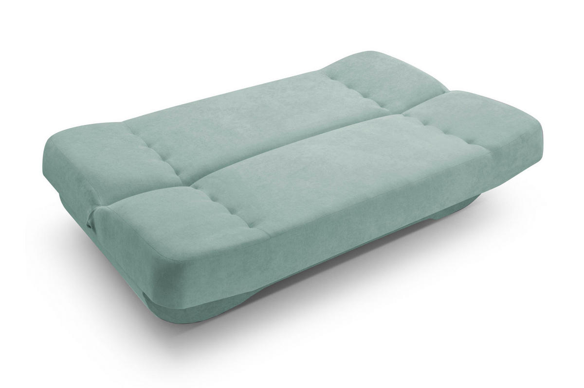 SCHLAFSOFA -PAFOS (Mint) - Mintgrün, Holz (192/90/87cm) - Möblo