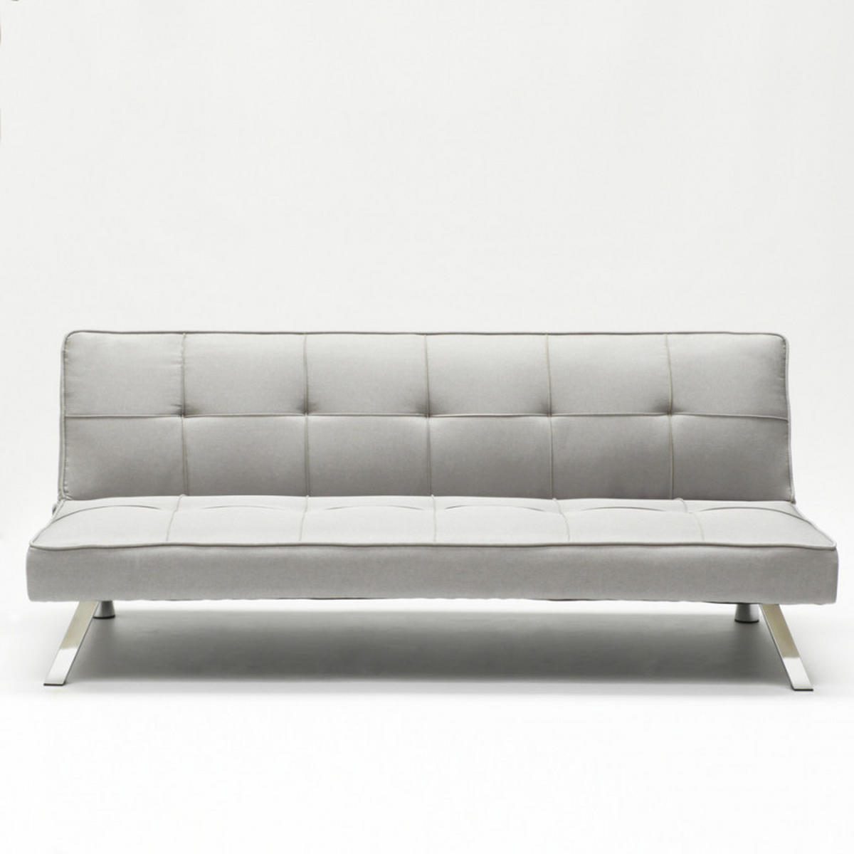 SCHLAFSOFA Gemma - Grau - Grau, Textil (175/74/83cm) - Pasmara