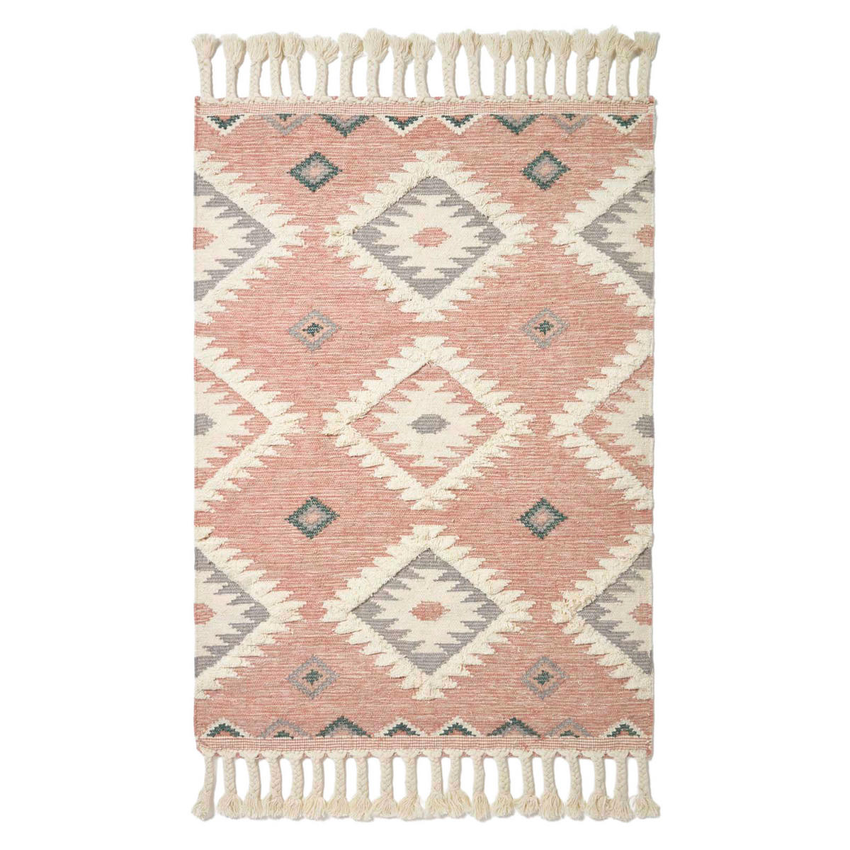 KELIM-TEPPICH Pali handgewebt 120/170 cm - Multicolor, Textil (120/170cm) - Homescapes