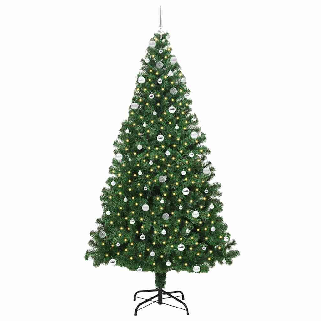 vidaXL Weihnachtsbaum Grün 240 cm