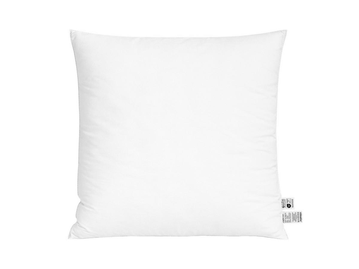KOPFKISSEN PublikFree Faserbällchen 80/80 cm - Weiß, Naturmaterialien/Kunststoff (80/80cm) - beties Heimtextil