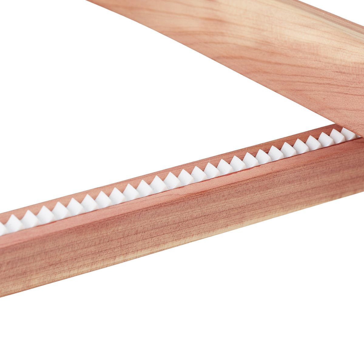 16XKLEIDERBÜGEL - Hellbraun, Holz/Metall (45.5/24/5.5cm) - Relaxdays