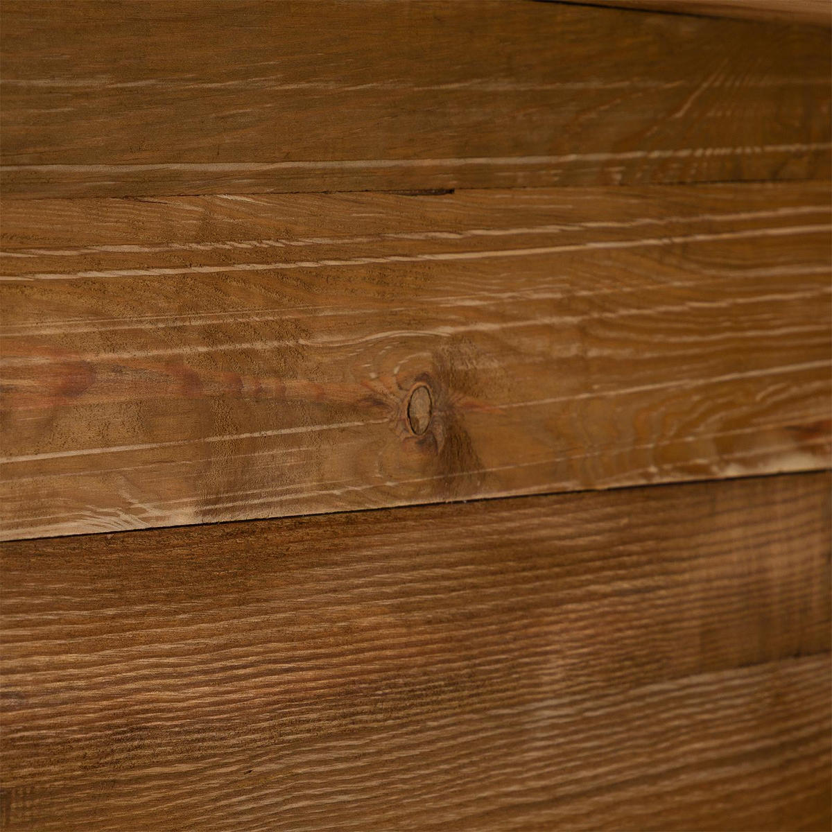 REGAL AMAGI natur, schwarz - Naturfarben, Holz (181/190/35cm) - IDIMEX