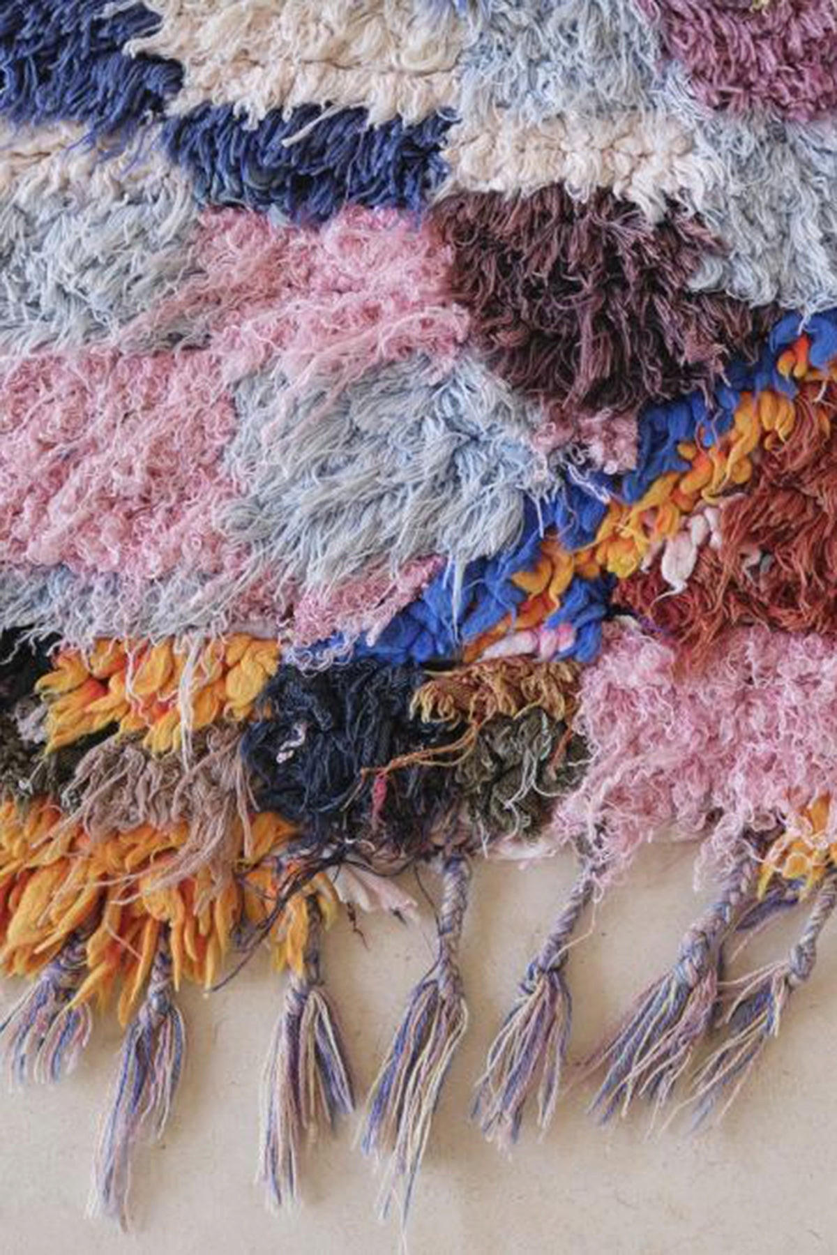 BERBERTEPPICH aus reiner Wolle 102x 218 cm - Multicolor, Naturmaterialien (102/218cm) - AFK Living