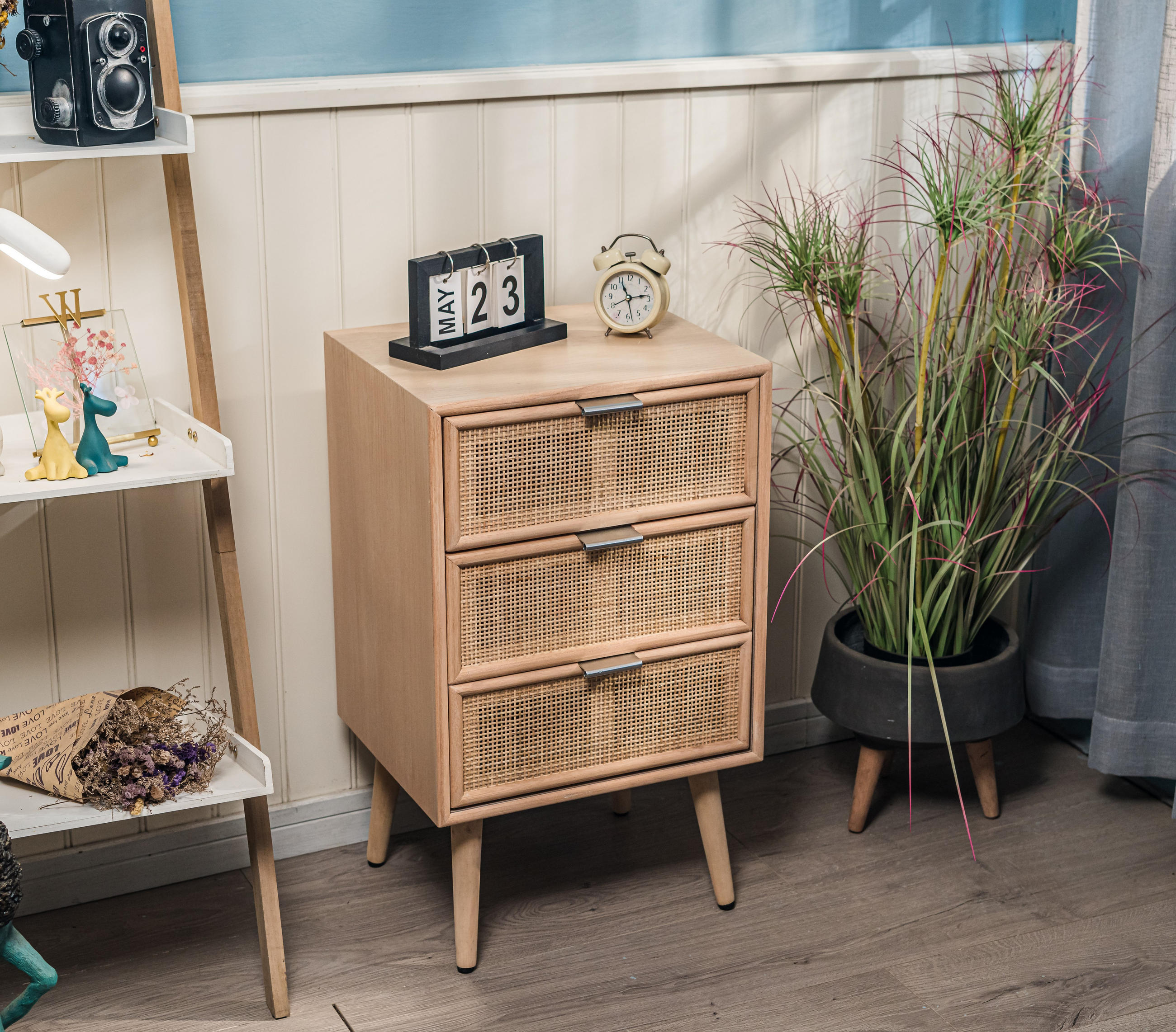 NACHTTISCH Rechteckig Braun 42 x 36 x 71 cm - Braun, Holz (42/71/36cm) - Nordlys