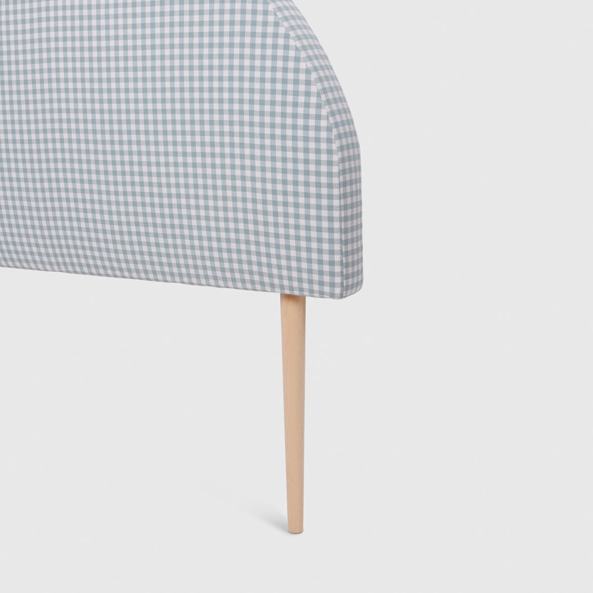 KINDERKOPFTEIL Gepolstertes in türkischem Vichy-Muster MOON - Türkis, Textil (101/101/8cm) - RNT By Really Nice Things