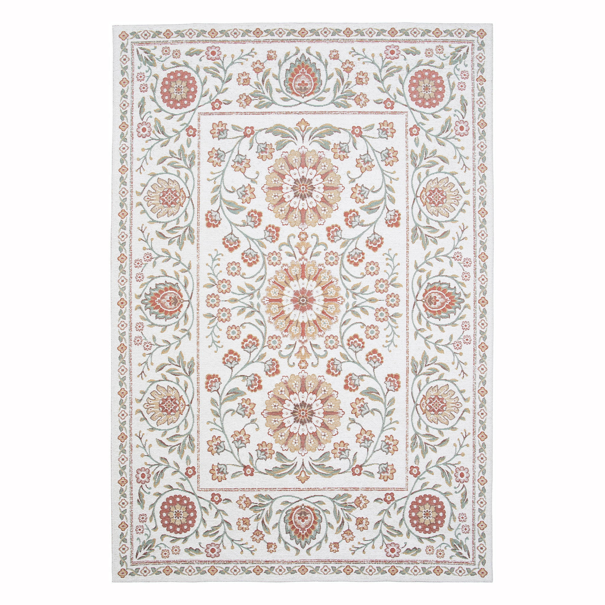 TEPPICH aus recycelten Fasern im Designstil mehrfarbig - Multicolor, Textil (120/170cm) - AFK Living