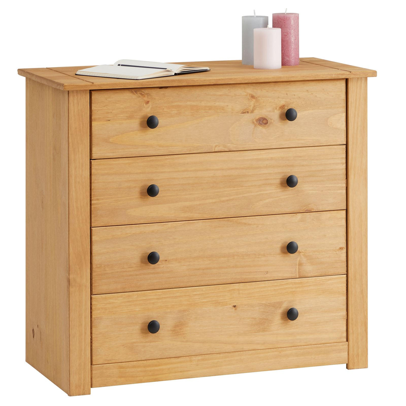 KOMMODE CANCUN - Kieferfarben, Holz (80/73/40cm) - CARO-Möbel