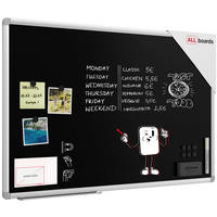 KREIDETAFEL mit Alurahmen Premium EXPO 90x60cm - Multicolor, Metall (90/60/1.6cm) - ALLboards