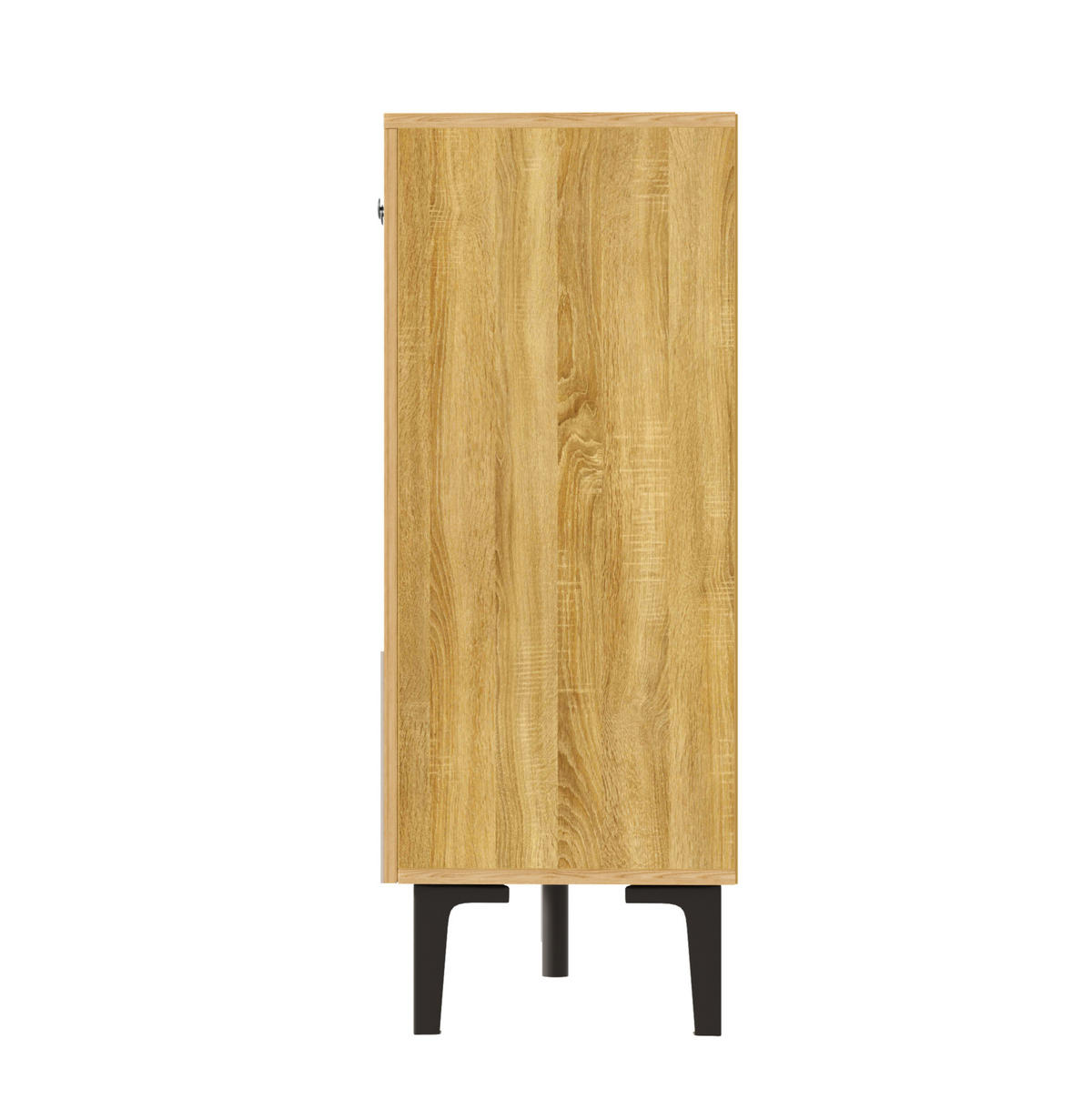 SIDEBOARD 160/36/94 cm in Holzfarbe mit 4 Türen und 4 Schubladen - Eichefarben, Holzwerkstoff (160/94/36cm) - Flora Grace