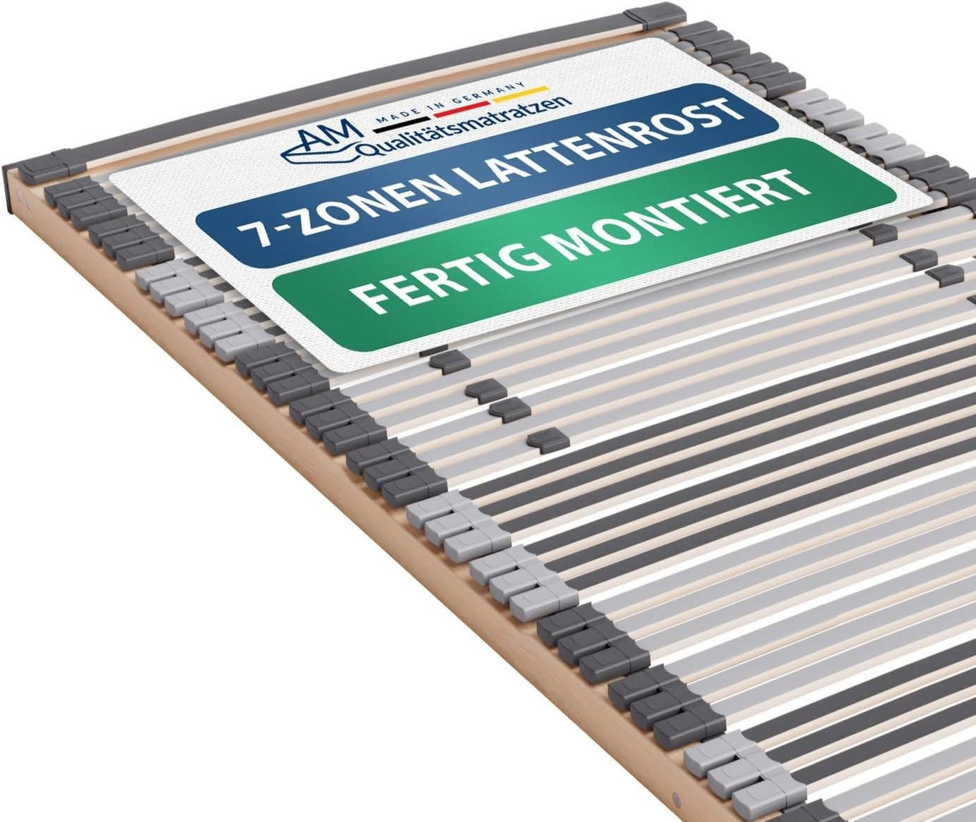 LATTENROST STARR 80/200 cm - Braun, Holz (80/200cm) - AM Qualitätsmatratzen