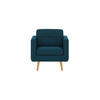 SESSEL Brest-Malmo 81 - Dunkelblau, Holz/Textil (80/84/81cm)