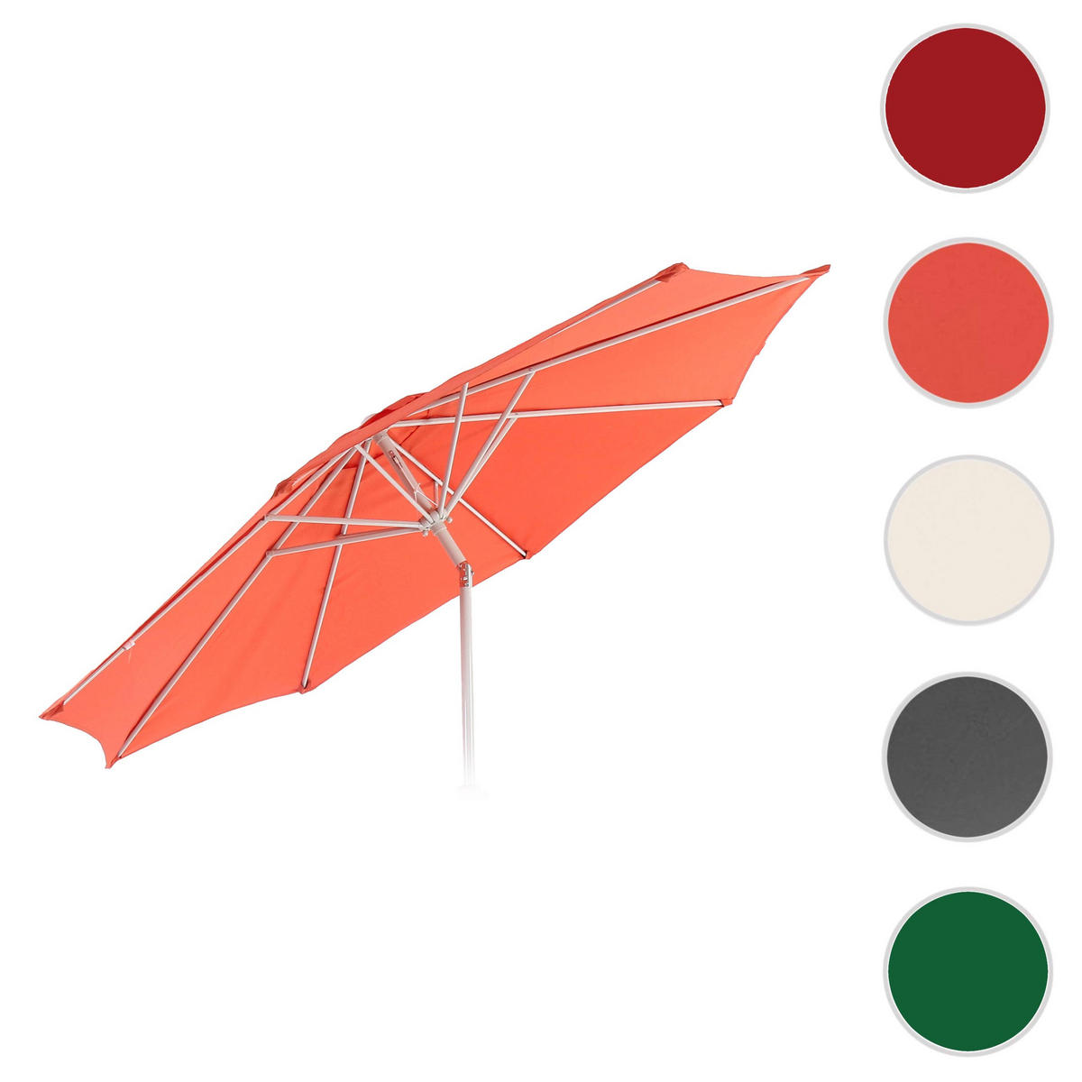 ERSATZ-BEZUG FÜR SONNENSCHIRM I Orange - Orange, Textil (270/270cm) - MCW