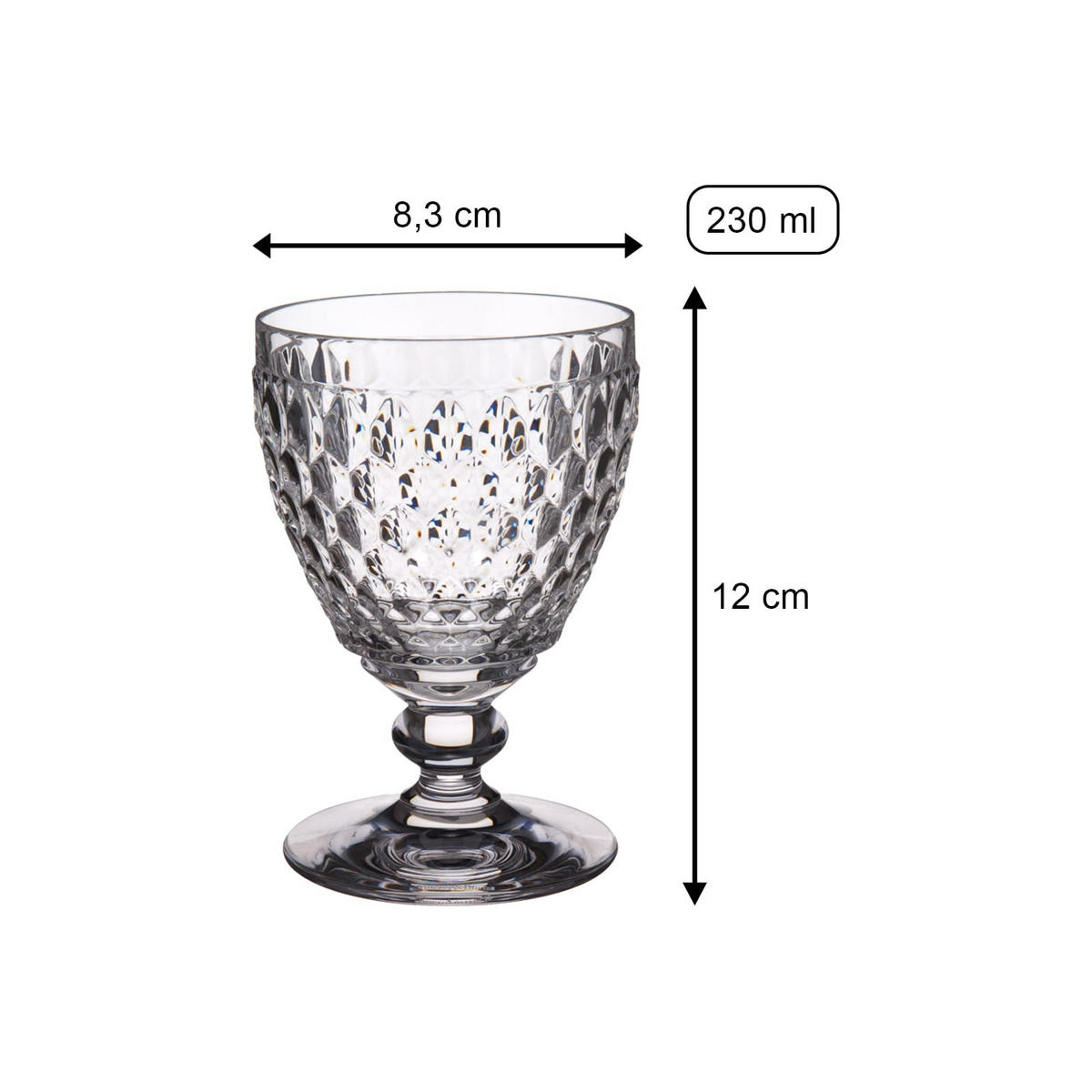 WEISSWEINGLÄSER Boston violett 230 ml 4er Set - Violett, Glas (0.23L) - Villeroy & Boch