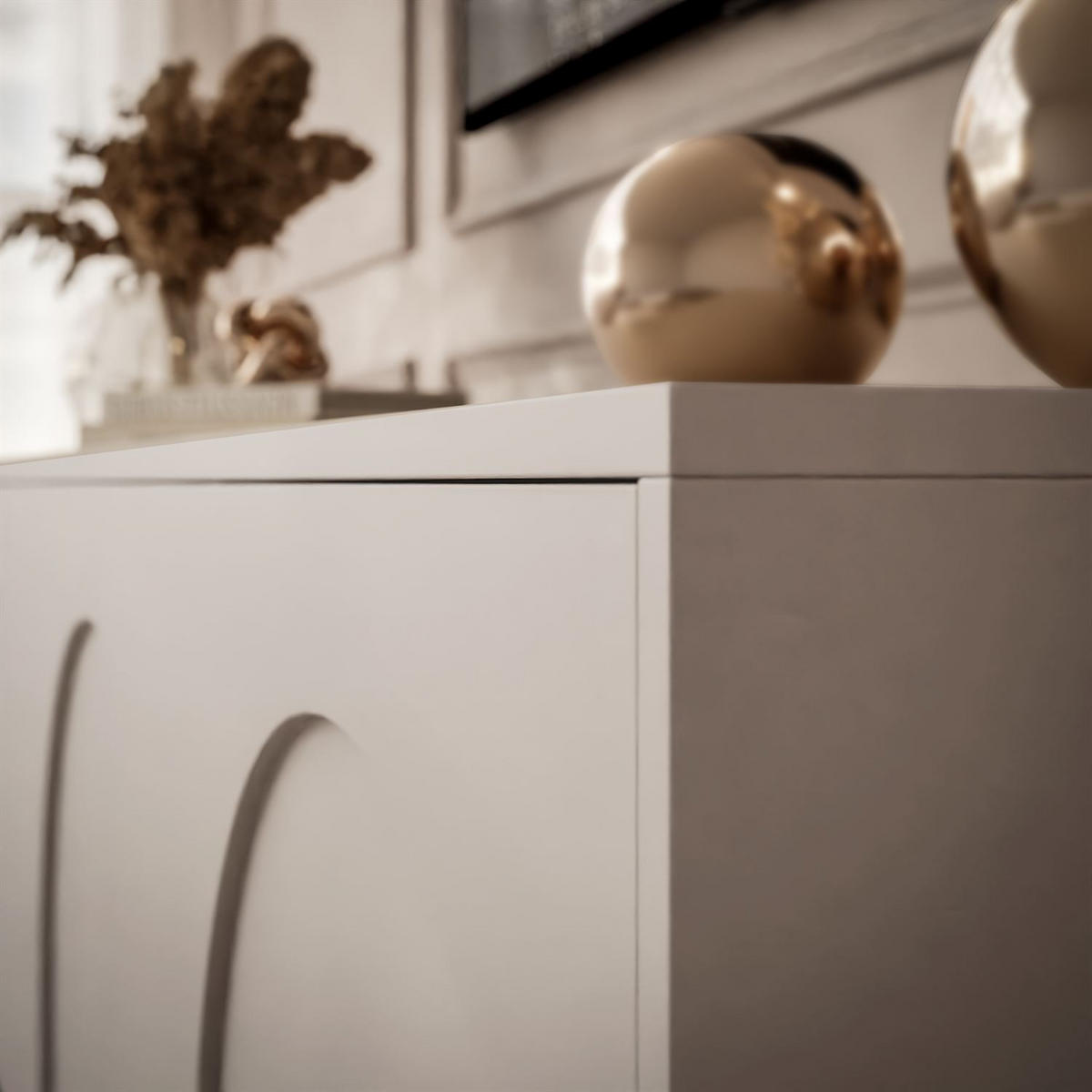 TV-ELEMENT ARIADNA Kaschmir viertürig - Kaschmir, Holzwerkstoff (204/51/35cm)