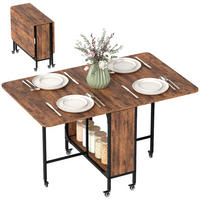 ESSTISCH Rustikales Braun 1 Stück - Braun, Kunststoff (130/80/74cm) - GiPP